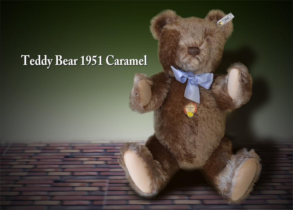お家が決まりました。シュタイフ Teddy Bear 1951 Caramel
